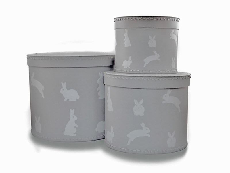 Förvaringsbox i papp, kaniner
