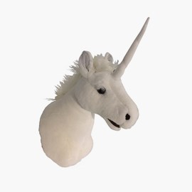 Animal head, unicorn