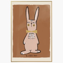 Poster, rabbit