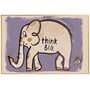 Affisch, elefant