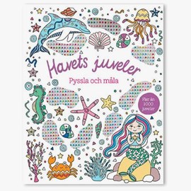 Coloring book with stickers